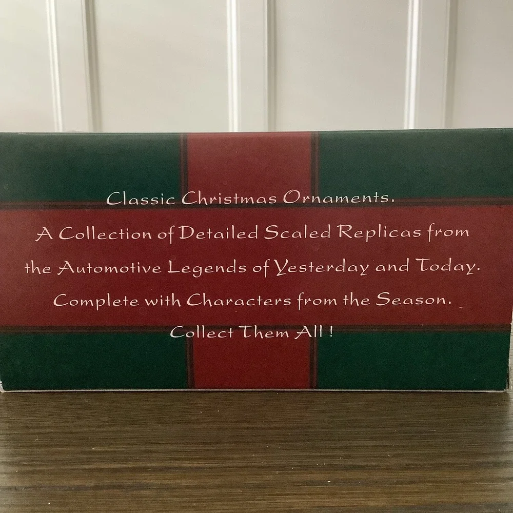 Maisto 1998 Plymouth Prowler Christmas Ornaments Vintage Collectible‎